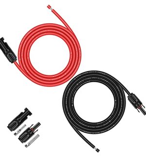 10ft 10awg solar panel extension cable with connectors