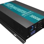 wzrelb 3000w pure sine wave solar power inverter with led display