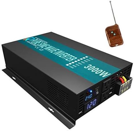 wzrelb 3000w pure sine wave solar power inverter with remote control