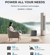 bluetti solar generator ac200max with 350w solar panel