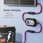 powmr mppt solar charge controller for 12v batteries