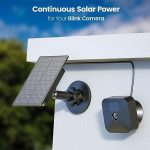 ‎vamtyk solar panel for blink camera outdoor