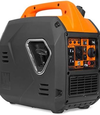 wen 56235i 2350w portable inverter generator with fuel shut off