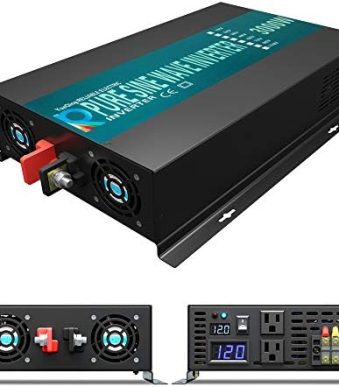 wzrelb 3000w pure sine wave solar power inverter with led display