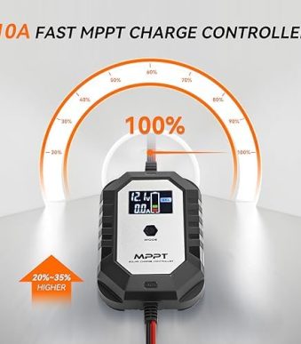 powmr mppt solar charge controller for 12v batteries
