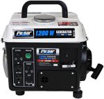 pulsar portable 1200w gas-powered generator with carrying handle