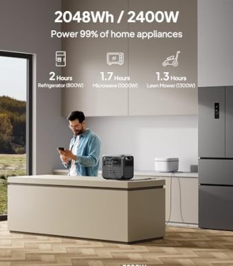 bluetti 2048wh portable power station ac200l lifepo4 battery