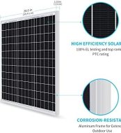 renogy 50w mono solar panel compact design 12v