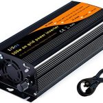 lisos 500w solar grid tie power inverter, pure sine wave