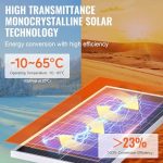 vevor 200w solar panel kit: 23% efficiency, waterproof, off-grid