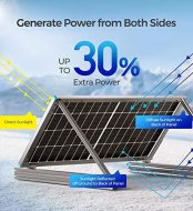 renogy 220w bifacial solar panel for off-grid power applications