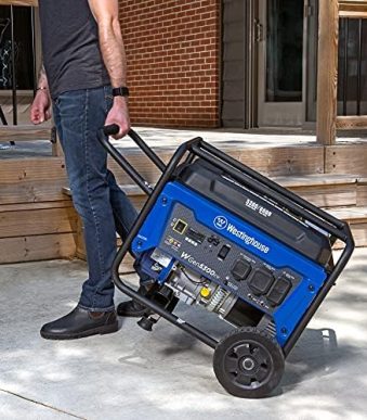 westinghouse 6600 peak watt home backup portable generator