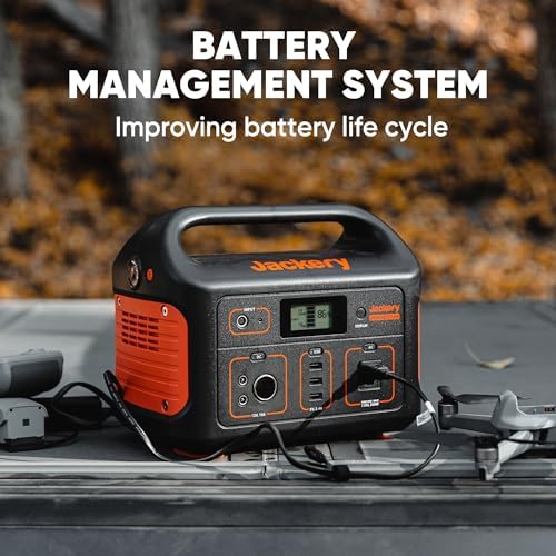 ‎jackery explorer 500 portable power station for outdoor activities