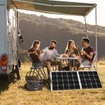 hannahcos 1200w foldable solar panels with charge controller