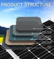 hannahcos 1200w foldable solar panels with charge controller