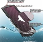 oymsae 12v solar battery charger for automotive and marine