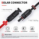 electop 10awg solar panel cable connector kit