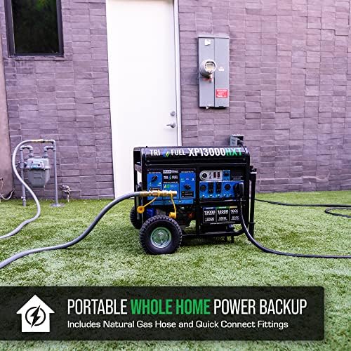duromax xp13000hxt portable generator with co alert
