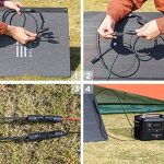 ecoflow river pro solar generator and panel bundle for outdoors