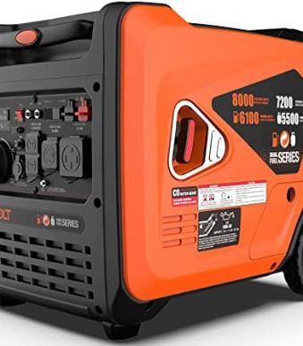 aivolt 8000w dual fuel portable inverter generator super quiet