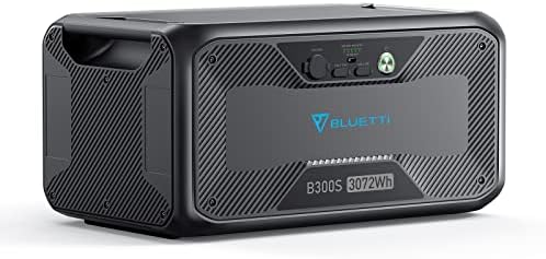 bluetti 3072wh expansion battery b300s lifepo4 power pack