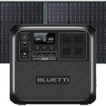 bluetti solar generator ac180 with pv200 solar panel