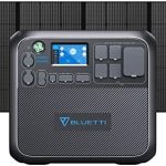 bluetti solar generator ac200max with 350w solar panel