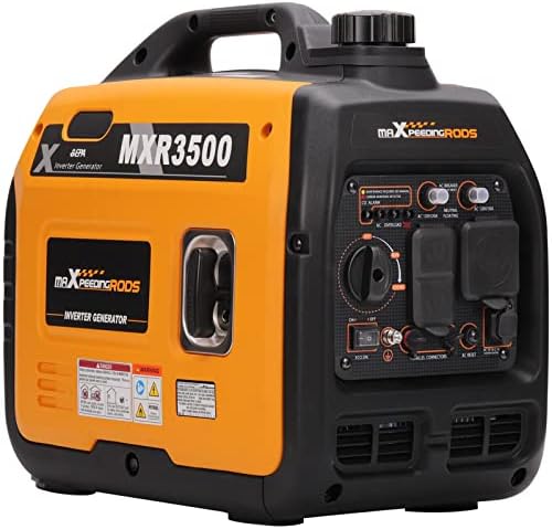 ‎maxpeedingrods 3500 w inverter generator gas powered