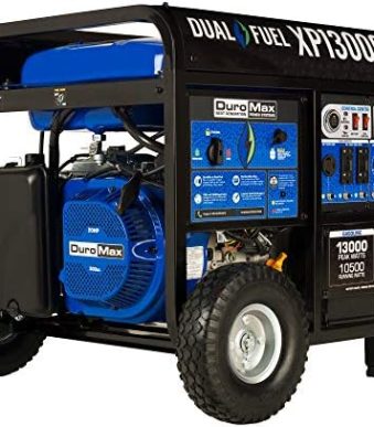 duromax xp13000hx dual fuel portable generator