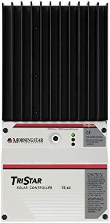 morningstar tristar 60a pwm charge controller for solar panels, 12v/24v/48v
