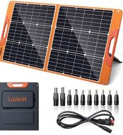 luvknit 100w solar panel for camping portable, hiking, off-grid living