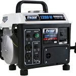 pulsar portable 1200w gas-powered generator with carrying handle