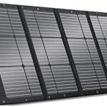 manusage 100w portable solar panel for outdoor camping with durable cable