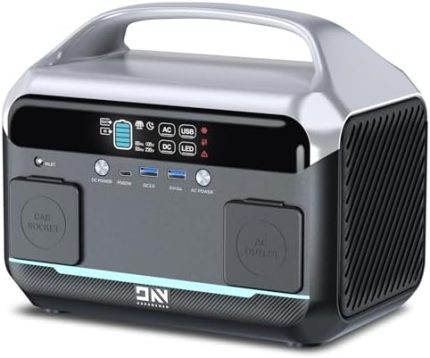 daranener 300w portable power station for cpap and camping