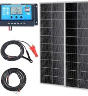vevor 200w solar panel kit: 23% efficiency, waterproof, off-grid