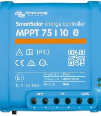 victron energy 10a solar charge controller smartsolar mppt 75v