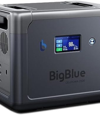 bigblue cellpowa 2500 solar generator with ups and app control
