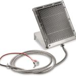 boss buck 12v solar panel with mounting bracket, hardware & wire guard