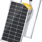 bougerv 100w solar panel with high-efficiency mono cells