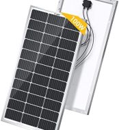 bougerv 100w solar panel with high-efficiency mono cells