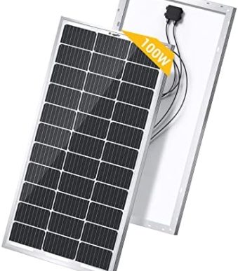 bougerv 100w solar panel with high-efficiency mono cells