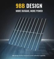 bougerv 100w solar panel with high-efficiency mono cells