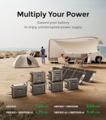 dabbsson portable power station 9400wh solar generator for multiple uses