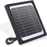 dosarzo 5w trail camera solar panel and 12v solar battery kit