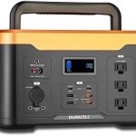 duracell 1000w portable solar generator lightweight, green power solution