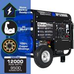 duromax gas powered portable 12000 watt generator, 50 state approved