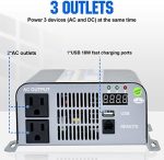 eco-worthy 600w inverter ideal for rv, cottage, home, truck