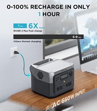 ef ecoflow river 2 max 1000w portable power station