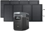 ef ecoflow solar generator delta 2 max with fast dual charging