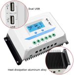 epever 10a solar charge controller with dual usb output